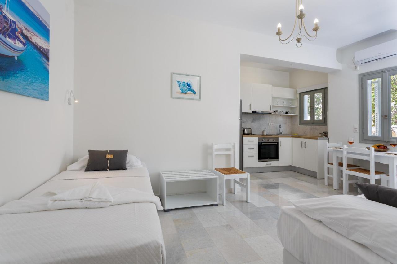 Heart Of Paros Apartments Bagian luar foto