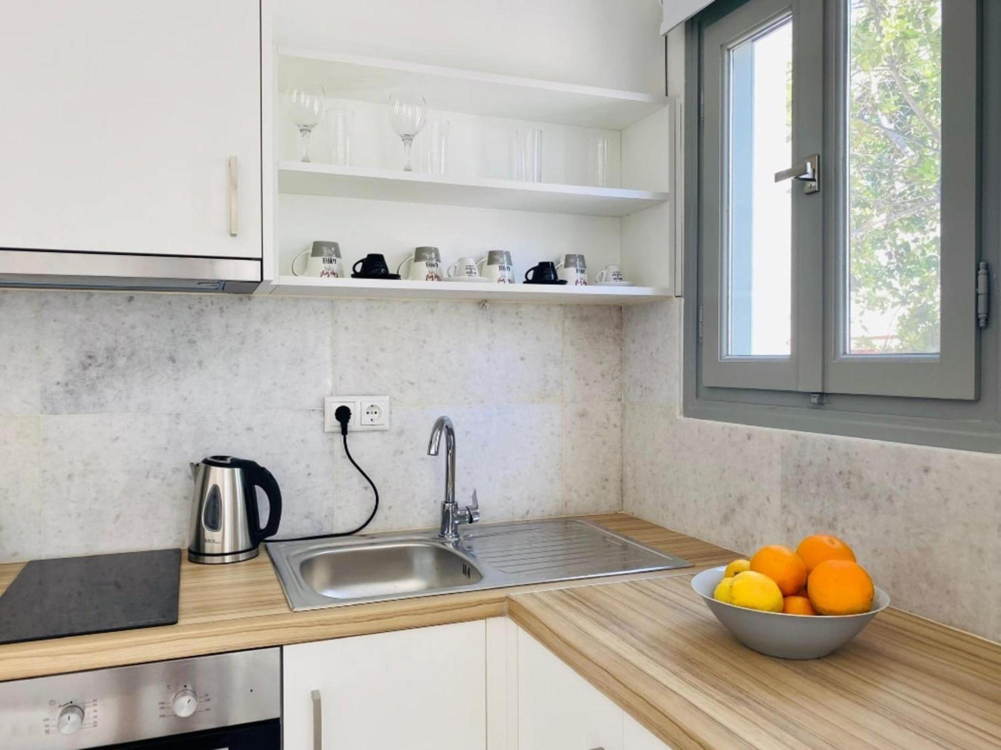Heart Of Paros Apartments Bagian luar foto